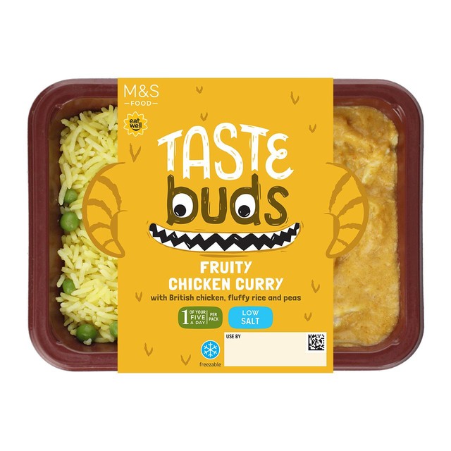 M&S Mild Chicken Curry with Rice 225g, imported from the UK