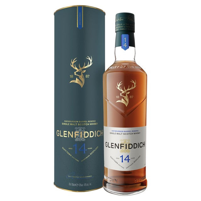 Glenfiddich single malt Scotch whisky Bourbon Barrel Reserve 70cl, UK version