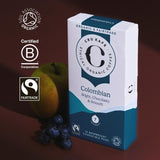 Cru Kafe Organic Fairtrade Colombian coffee pods 10s - British product