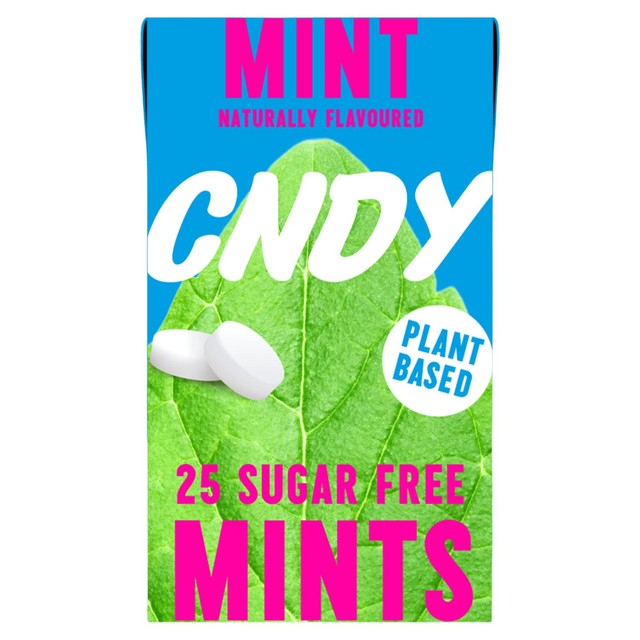 CNDY spearmint sugar free mints 25g - British product