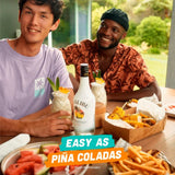 Malibu Original White Rum with Coconut Flavour 1L, imported from the UK