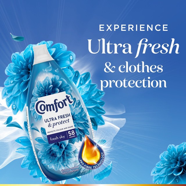 Comfort fabric conditioner Freshsky 870ml - British product