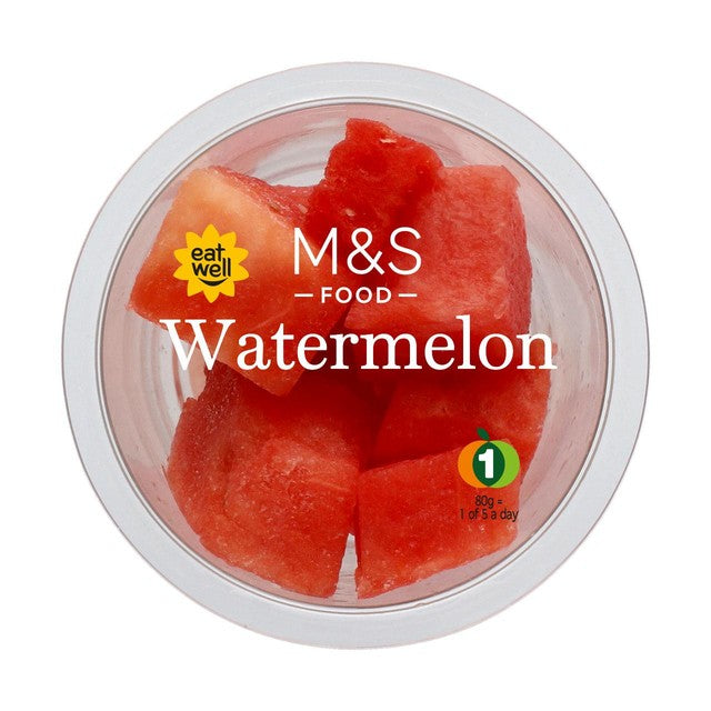 M&S Fresh Watermelon Chunks Pot 200g (British brand)