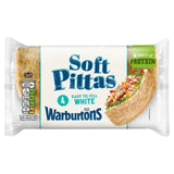 Warburtons soft white pitta breads 4 pack (British brand)