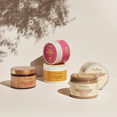 قناع Shea Moisture Manuka Honey & Mafura Oil للشعر 355 مل