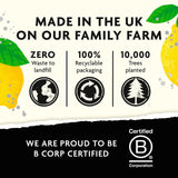 Belvoir sparkling freshly squeezed lemonade 750ml, UK version