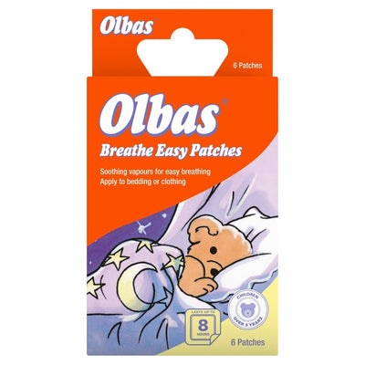 Breathe Easy Patches with Essential Oils for Sleep Support, 6-Pack