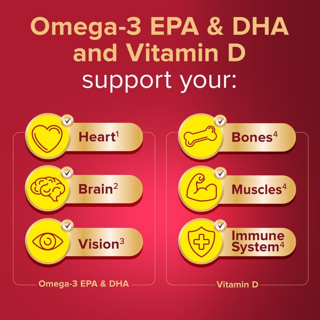 Seven Seas Cod Liver Oil Omega-3 Vitamin D 60 Capsules (British brand)