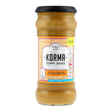M&S mild curry sauce 340g, imported from the UK