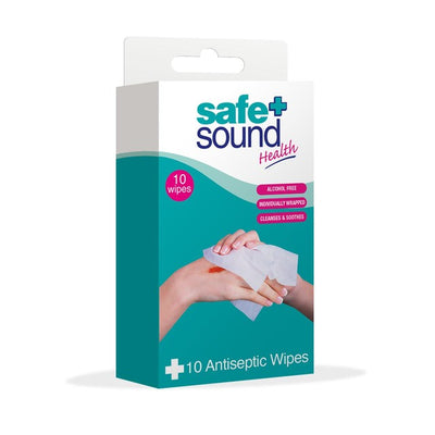 Safe & Sound Antiseptic Wipes First Aid Wipes 10 Wipes