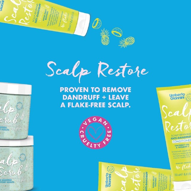 Umberto Giannini Scalp Restore anti-dandruff conditioner 250ml (British brand)