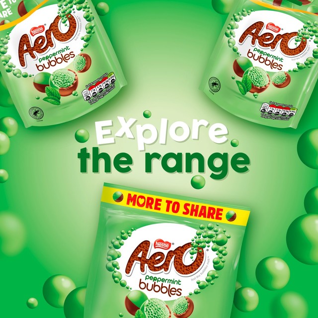 Aero peppermint mint chocolate sweets 92g - British product