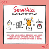 Love Smoothie passion fruit pineapple mango smoothie mix 4 x 120g, UK version