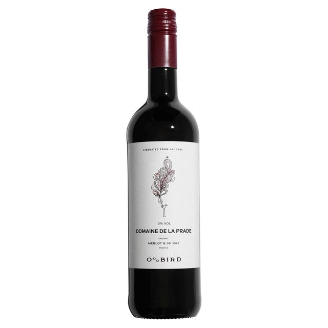 Oddbird Prade Alcohol Free Red 75cl, imported from the UK