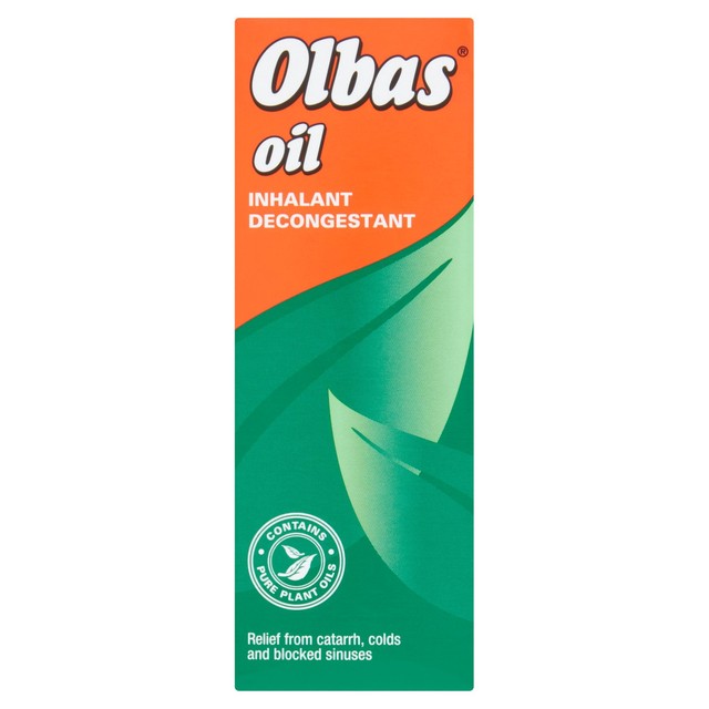 Olbas Inhalant Decongestant Oil 30ml, imported from the UK
