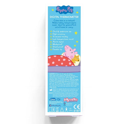 Thermomètre numérique Peppa Pig Jellyworks Thermomètre pour bébé