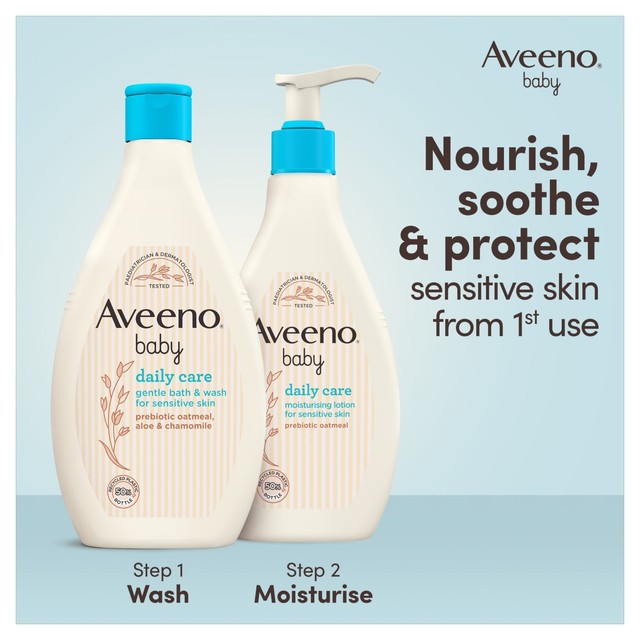 Aveeno Baby Daily Care Wash 400ml - British product