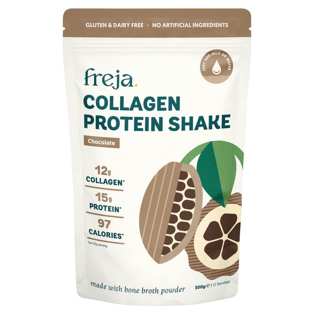 Freja Collagen Protein Chocolate Shake Powder 300g - British product