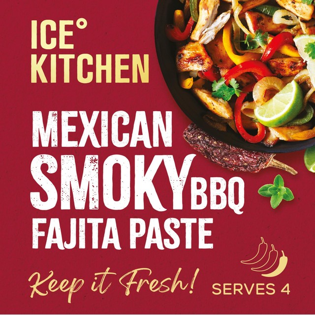Ice Kitchen Mexican Smoky BBQ Fajita Paste 2 x 80g, UK version