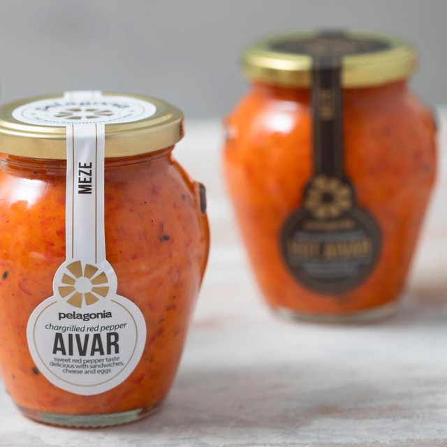 Pelagonia Aivar smoky red pepper spread 314g, imported from the UK