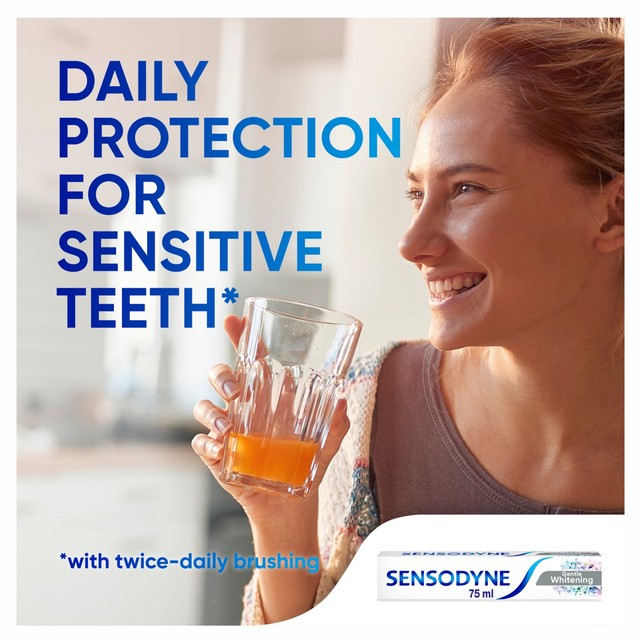 Sensodyne gentle whitening sensitive toothpaste 75ml (British brand)