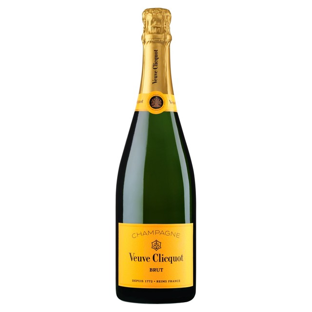 Veuve Clicquot Yellow Label Champagne 75cl (British brand)