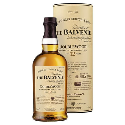 Balvenie DoubleWood 12 Year Old Single Malt Scotch Whisky 70cl