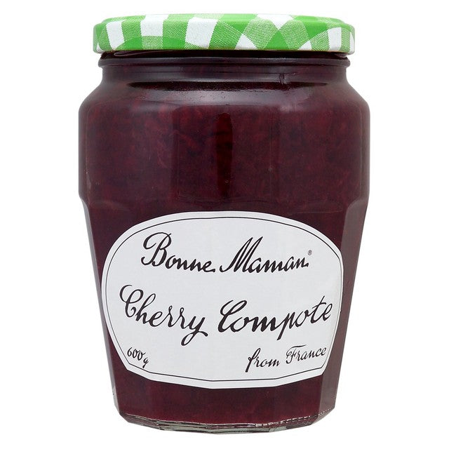 Bonne Maman Cherry Compote 600g Glass Jar - British product