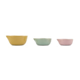 Jamie Oliver Big Love Pinch-Me Pots set of 3 11x10x5cm stoneware serving pots, UK version