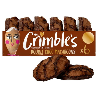 Mrs Crimble's Gluten Free Double Choc Macaroons Biscuits 195g