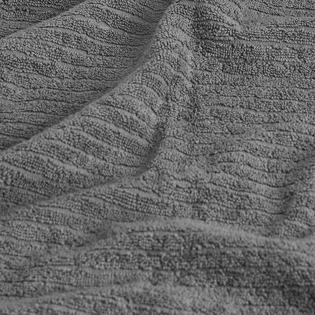 M&S Cotton Quick Dry Towel Charcoal, imported from the UK