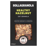 Rollagranola Healthy Hazelnut Oat Granola 400g, imported from the UK