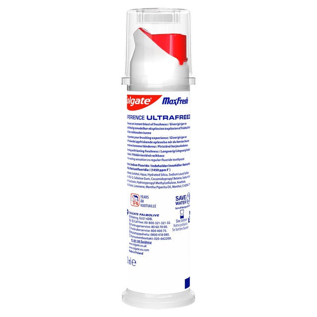 Colgate toothpaste Max Fresh Cooling Crystals 100ml - British product