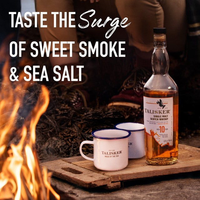 Talisker 10 Year Old Single Malt Scotch Whisky 70cl (British brand)