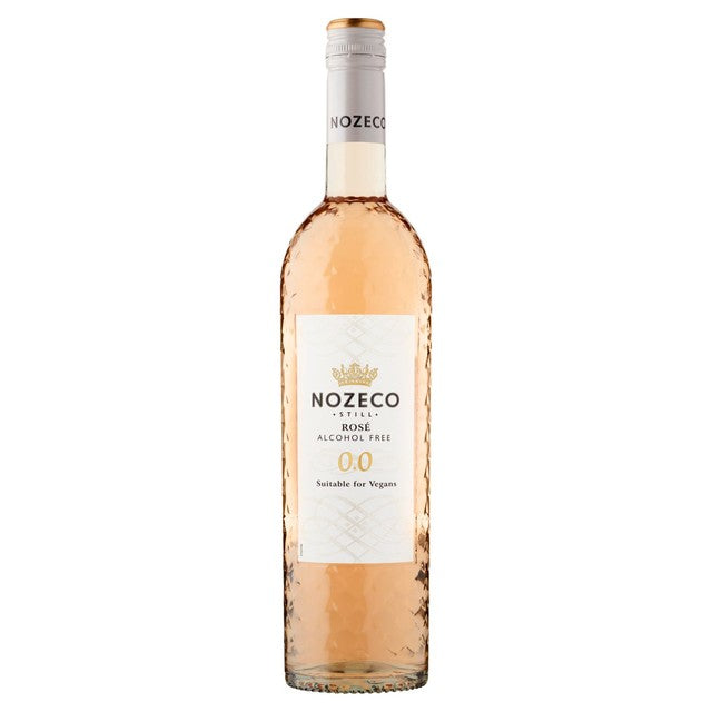 LES GRANDE alcohol-free still rosé wine 75cl, imported from the UK