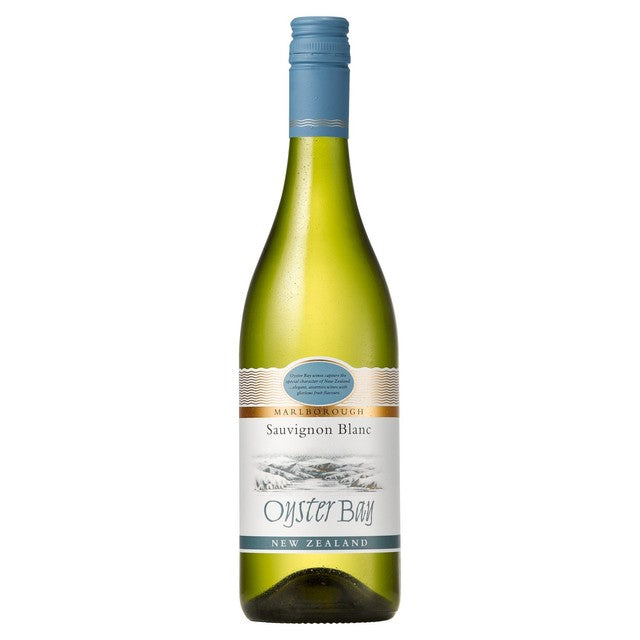 Oyster Bay Sauvignon Blanc Marlborough white wine 75cl, imported from the UK