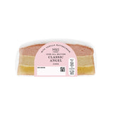 M&S Classic Angel Cake Vanilla Buttercream Iced 285g, imported from the UK