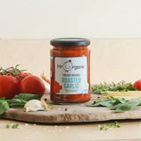 Mr Organic roasted garlic pasta sauce 350g, imported from the UK