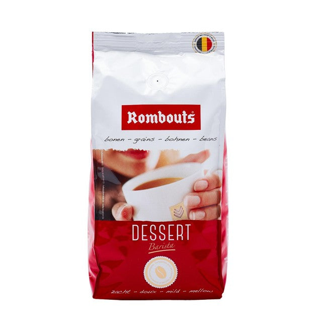 Rombouts Dessert Barista coffee beans 500g, imported from the UK
