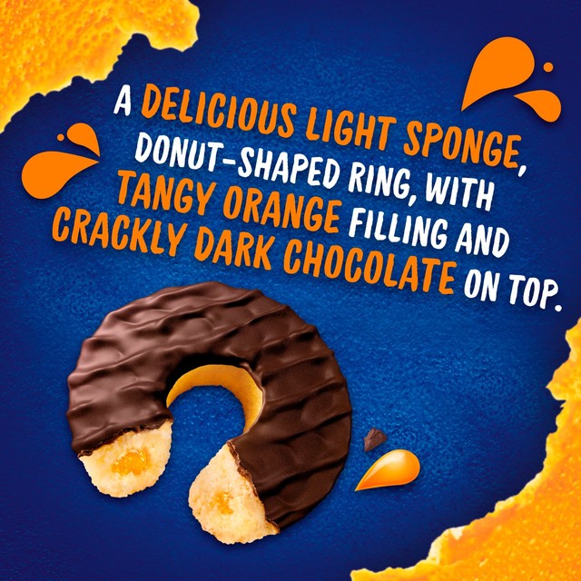 McVitie's Jaffa Jonuts Original 4 pack, imported from the UK