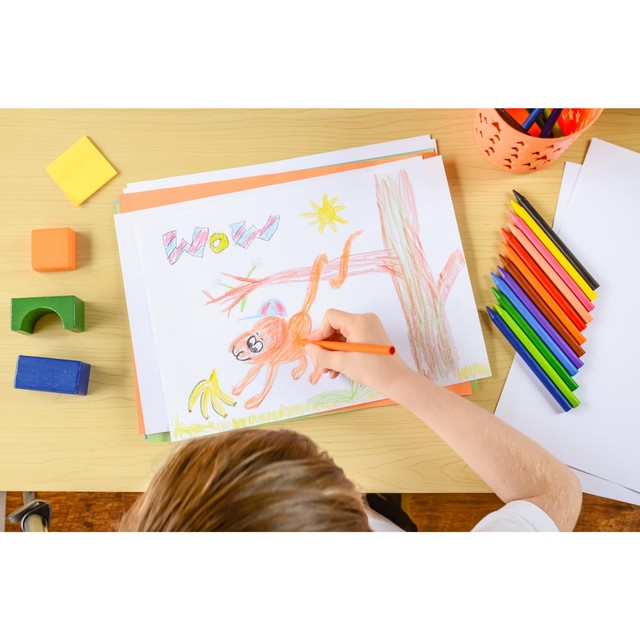 BIC Kids Plastidecor crayons assorted colours 12 pack - British product