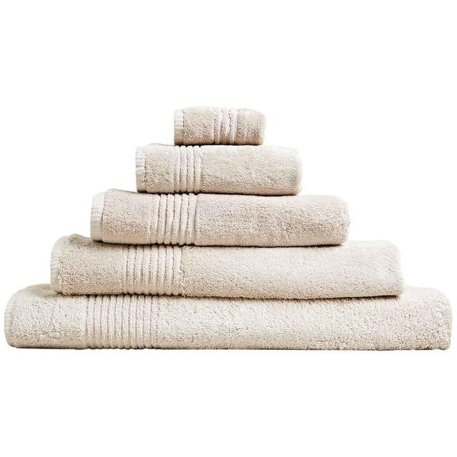 M&S Egyptian cotton bath towel in Stone, imported from the UK