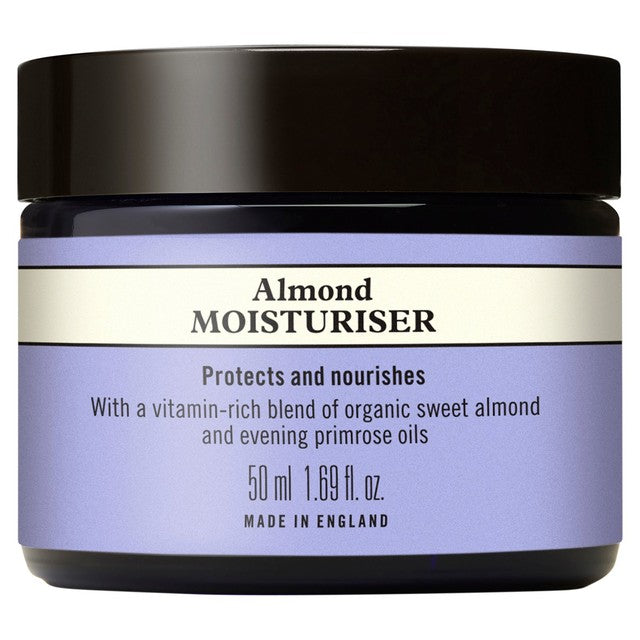 Neal's Yard Remedies Almond Moisturiser 50ml, imported from the UK