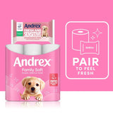 Andrex Family Soft toilet roll 9 rolls - British product