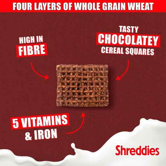 Nestle Shreddies Coco Chocolate Cereal 600g (British brand)