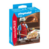 Playmobil Special Plus Pizza Chef toy, imported from the UK