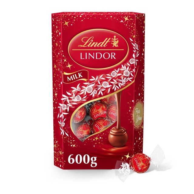 Lindt milk chocolate truffles 600g, UK version