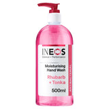 INEOS hand wash Rhubarb & Tonka 500ml, UK version