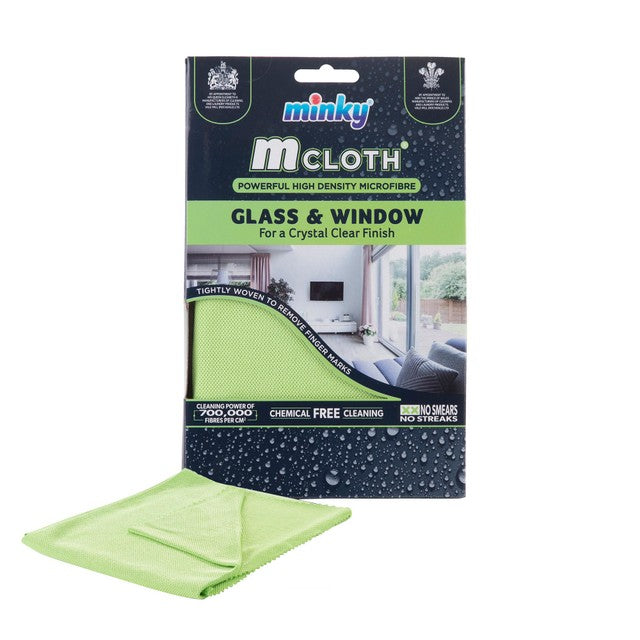Minky microfibre glass cloth 40x50cm, imported from the UK