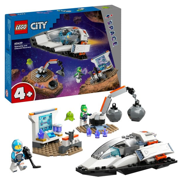LEGO City Spaceship and Asteroid Discovery building set, UK version